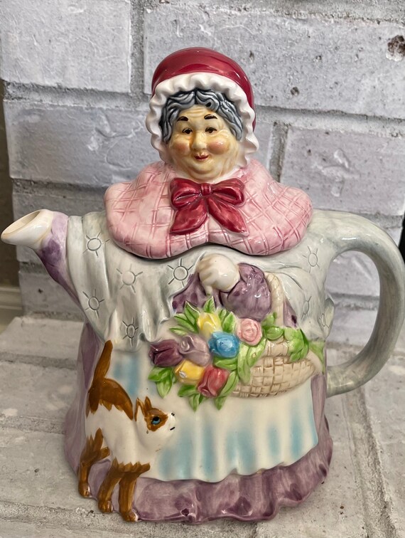 TAKAHASHI San Franciscoティーポット 水差し アンティーク Hand Painted Teapot Takahashi San Francisco Japan - Etsy