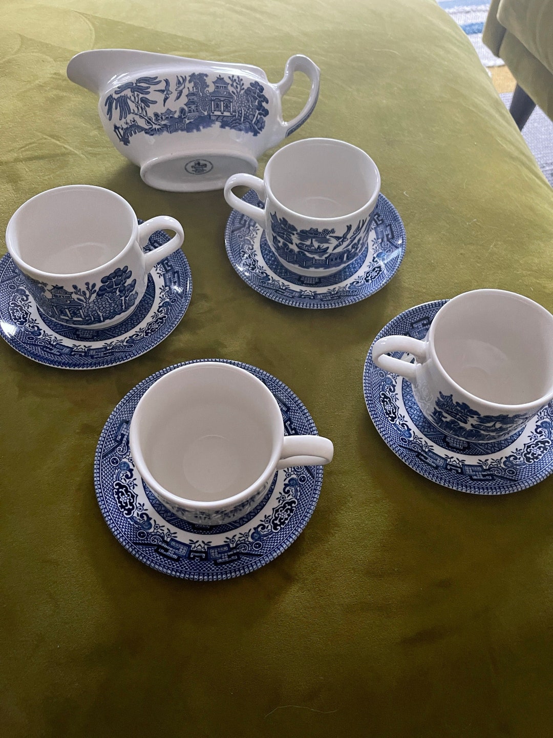 Vintage Churchill Made in England 4 Cups With Saucers and 1 - Etsy
