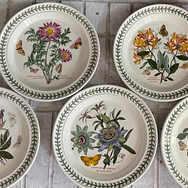 Botanic Garden Dinner Plates - Etsy
