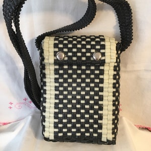 Woven Plastic Crossbody