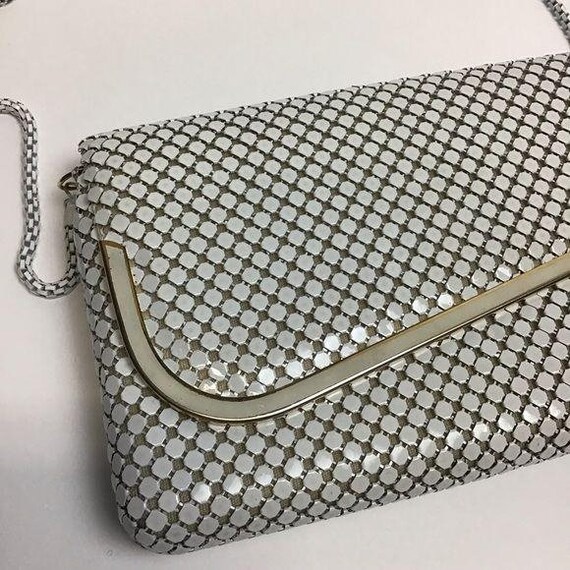 Vintage Metal Mesh Convertible Purse - image 4