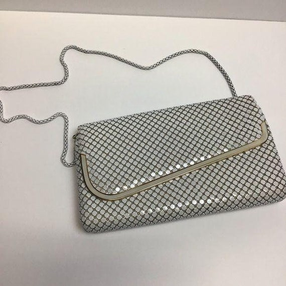 Vintage Metal Mesh Convertible Purse - image 1