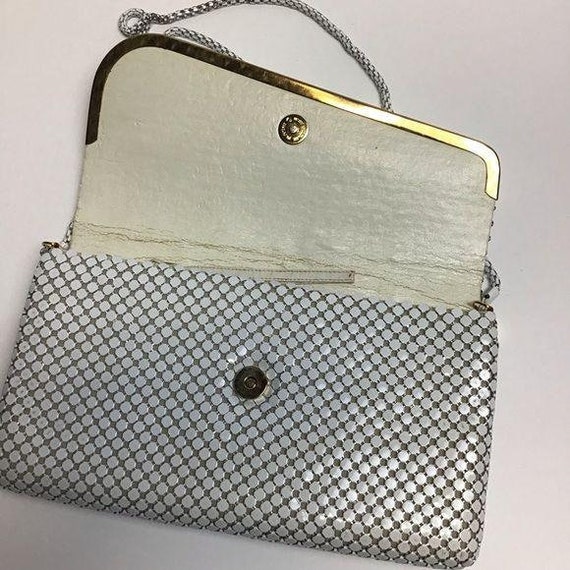 Vintage Metal Mesh Convertible Purse - image 8