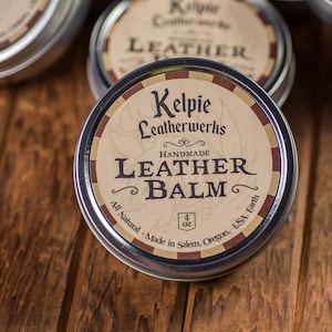 Handmade Natural Leather Balm