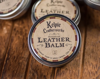 Handmade Natural Leather Balm