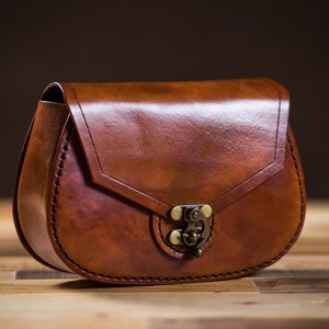 Gürteltasche aus Leder
