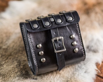 Handmade Leather Belt Pouch