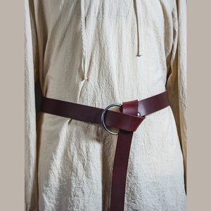 Medieval Style Ring Belt - Brown