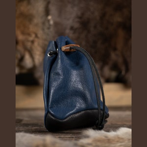 Leather Drawstring Pouch