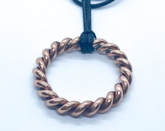 Tensor Ring Pendant 1/8 Empowerment Cubit- 188 MHz frequency,Sacred geometry,Energy strengthens