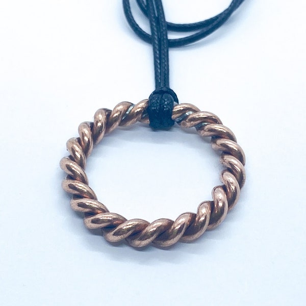 Tensor Ring Pendant 1/8 Empowerment Cubit- 188 MHz frequency,Sacred geometry,Energy healing
