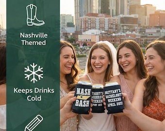 Nashville Bachelorette Party - Can Cooler