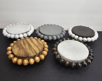 Candle Riser Wood Riser Beaded Riser Display Riser