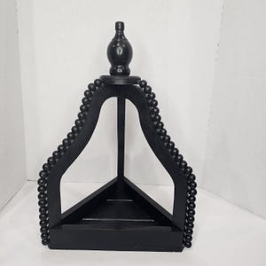 Unique Handmade Corner Wood Lantern - Cozy Home Accent