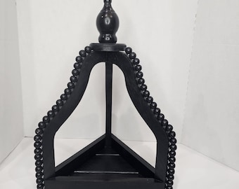Unique Handmade Corner Wood Lantern - Cozy Home Accent