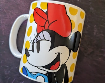 Vintage Minnie Maus Becher von Walt Disney unbenutzt, Kinderbecher Geschenk, Wichtel Weihnachtsgeschenk