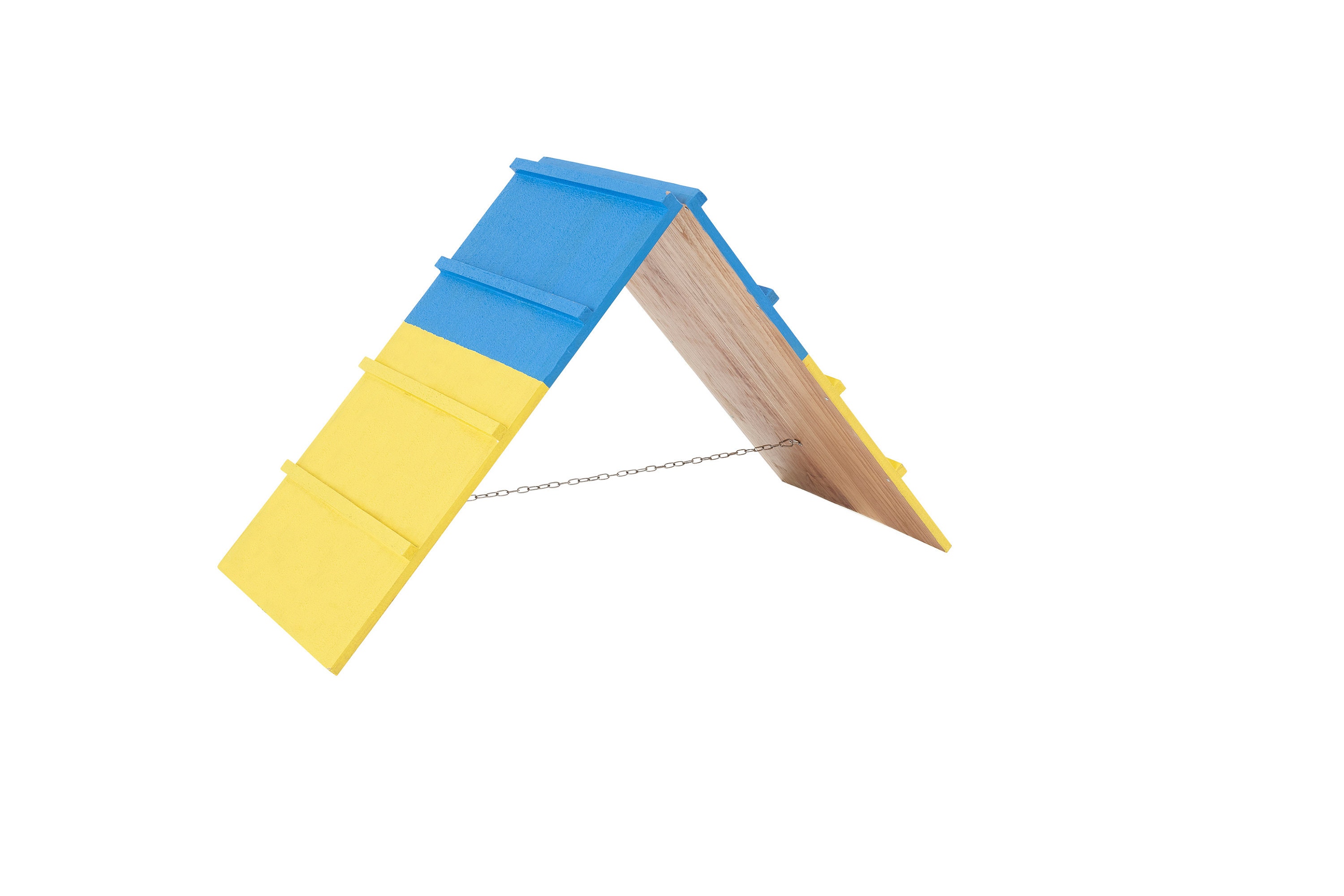 Kuabiz Dogs Agility A-Frame 74.8 X 18.9 Inch Dog Agility Equipment A Frame Agility Training Equipment Dog Non Slip Agility Course Equipment For Dogs Jumping Outdoor Dog Pet Ramp Climbing Playground