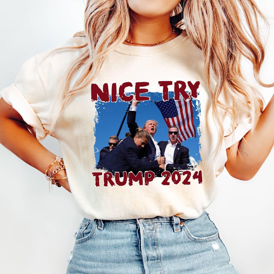 Donald Trump Rally Comfort Colorsb T Shirt,trump Shot Shirt,trump Shot ...