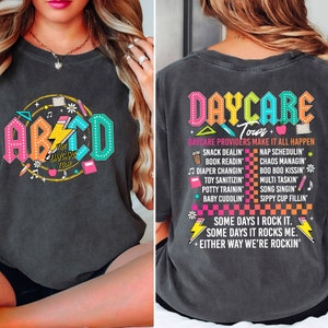 Daycare Comfort Colors Shirt,Daycare Worker Gift, Daycare Tour Shirt,Daycare Staff,İnfant Crew, Daycare Teacher Gift, Childcare Provider Tee