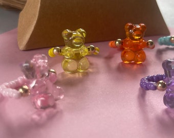 Fun Gummy Bear Ring and Box