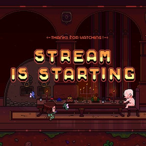 Cute 4x Animated Twitch Stream Screens Pack~ Pixel Art ~ Starting, Ending, Offline & Brb ~ Cult Horror Movie Cinema ~ Feast for the Eyes