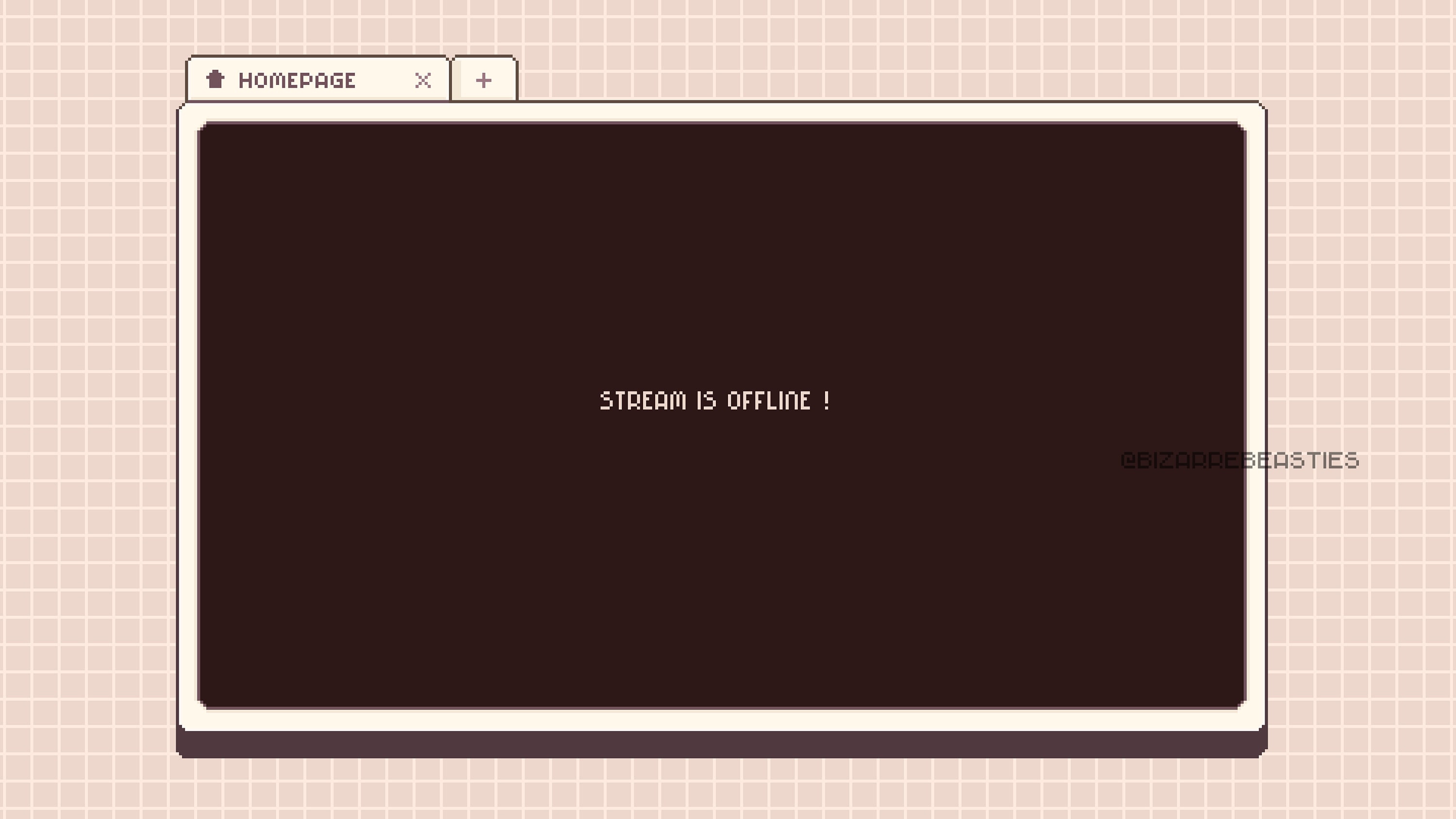 Cute Full Twitch Package 8bit Pixel Art Animated Offline | Etsy