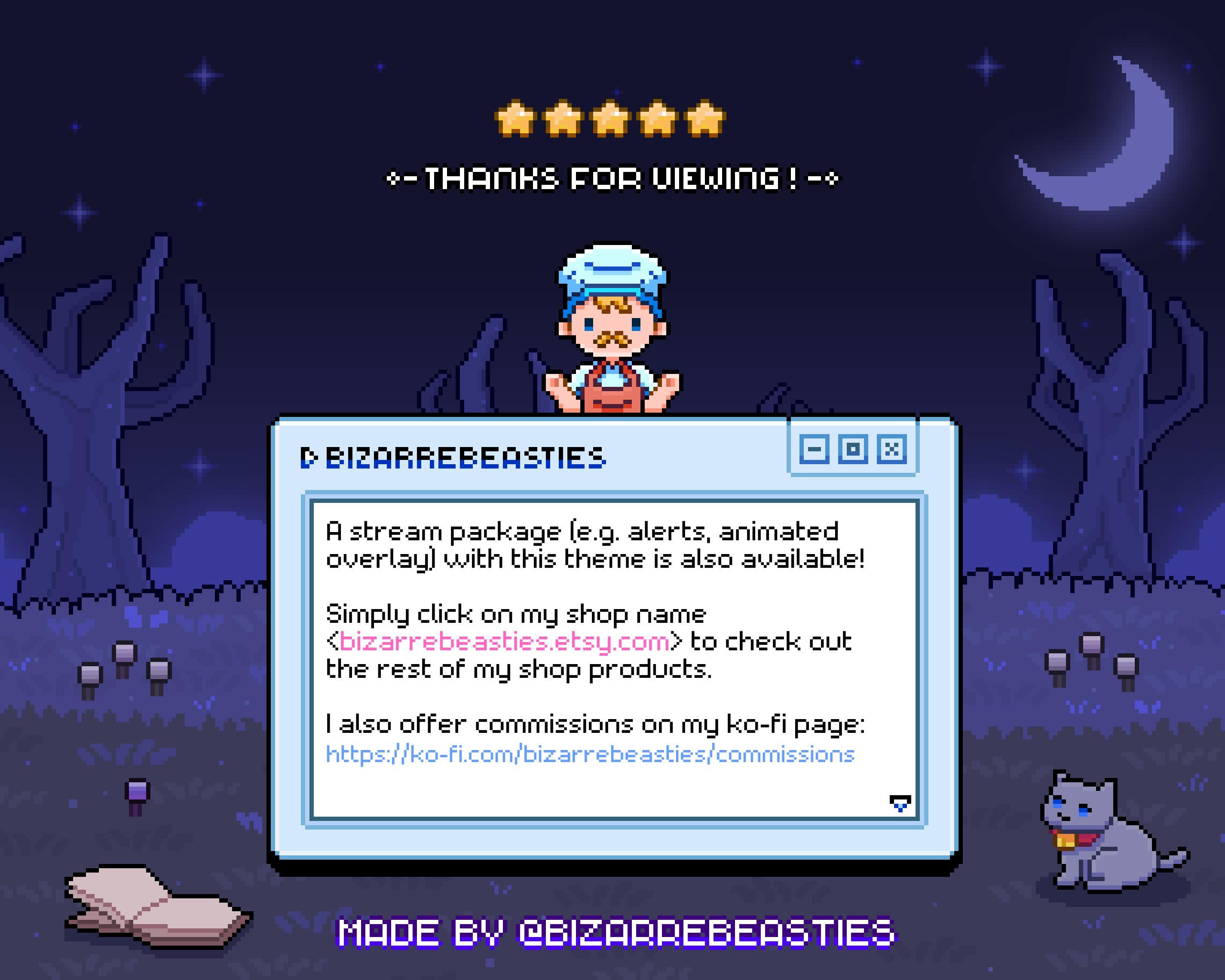 6 Cute Animated Stream Alerts ~ Twitch Alert, Alert Box, Animated Alert ...