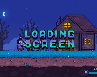 Pixel Loading Screen - Etsy