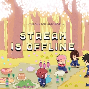 4x Cute Premium Animated Twitch Offline Banners ~ 8bit Pixel Art Stream Screens ~ Starting, Brb, Ending, Offline ~ Kawaii Anime Theme