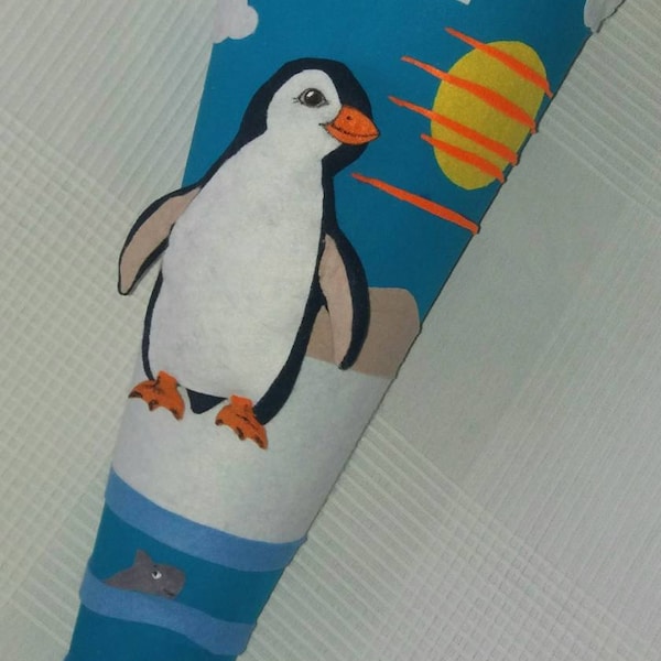 Schultüte Pinguin