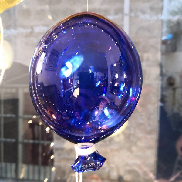 Murano Luftballon aus mundgeblasenem Glas