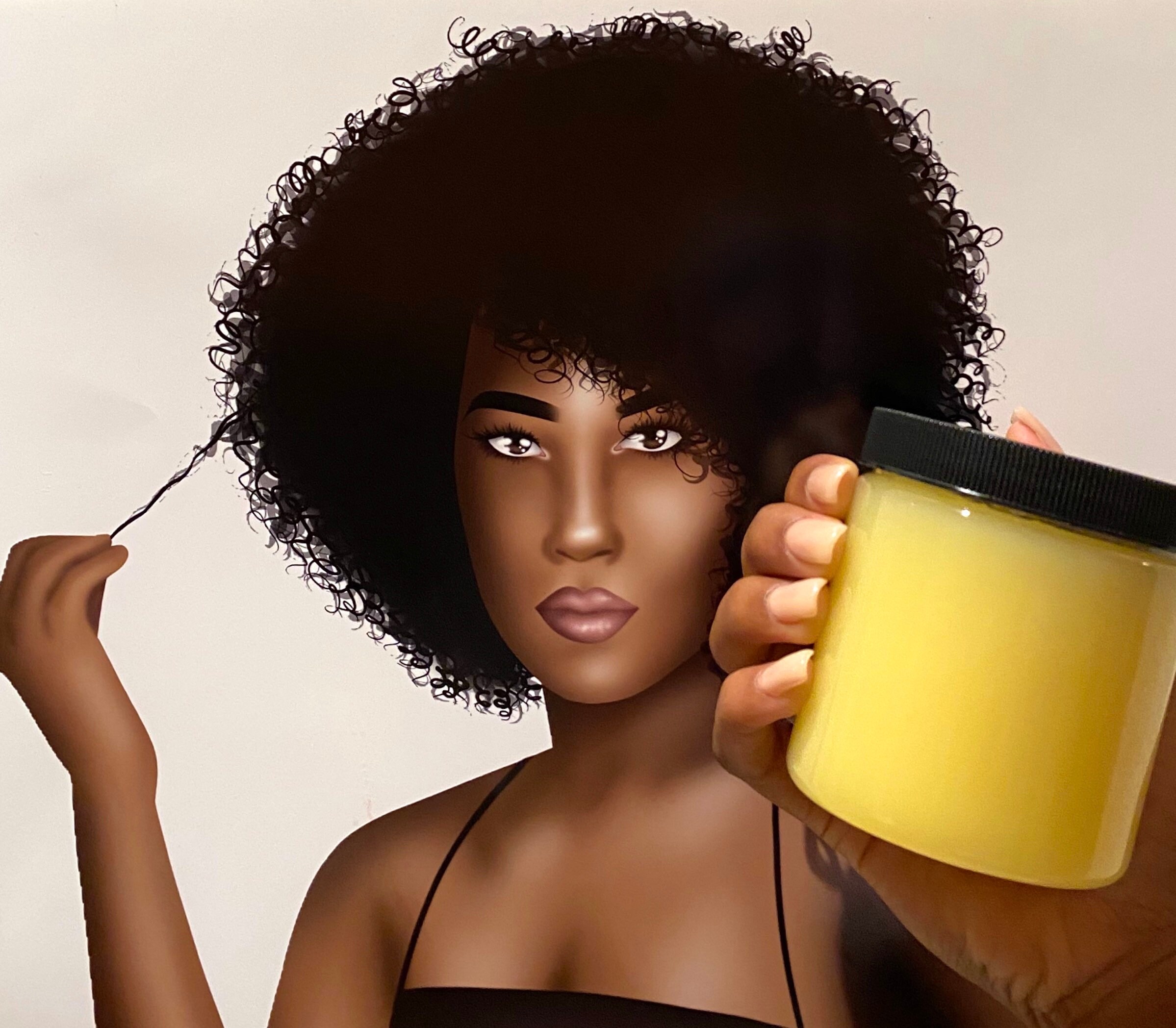 Miracle Lemongrass Hair Growth Pomade 8 oz Hand Crafted Etsy