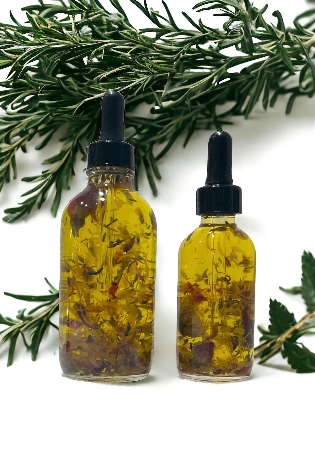 Miracle Rosemary Peppermint Tea Tree Hair Growth Oil 2 Oz Etsy