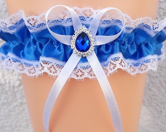 TUTU garter with lace in white MIT in S-, M od XXL-Gr lettering WEiß lace and 25 colors