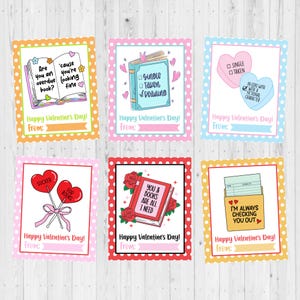 DESCARGA INSTANTÁNEA - Tarjeta de San Valentín imprimible con un juego de palabras sobre libros - Tarjeta de San Valentín imprimible para niños - Tarjeta de San Valentín para amantes de los libros - Tarjeta de San Valentín imprimible