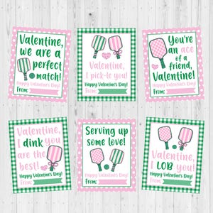 SOFORTIGER DOWNLOAD - Pickleball Valentinstag Karte zum ausdrucken - Kinder druckbare Valentinstag Karte - Süßer Pickleball Valentinstag - Valentinstag zum Ausdrucken
