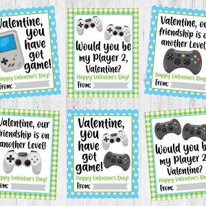 TÉLÉCHARGEMENT INSTANTANÉ - Gamer Valentine Card Imprimable - Carte Valentine imprimable pour enfants - Cute Gamer Valentine - Valentine Imprimable