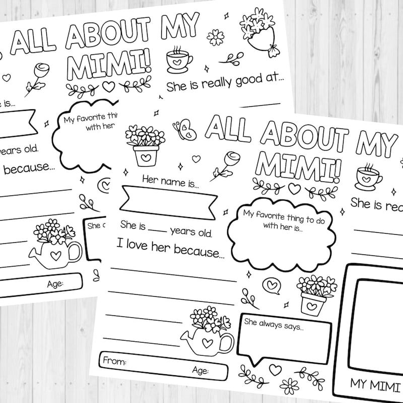 Grandparents Day Printable - Etsy