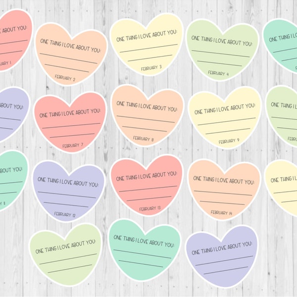 I Love You Because - Etsy
