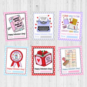 DESCARGA INSTANTÁNEA - Tarjeta de San Valentín imprimible con un juego de palabras sobre libros - Tarjeta de San Valentín imprimible para niños - Tarjeta de San Valentín para amantes de los libros - Tarjeta de San Valentín imprimible