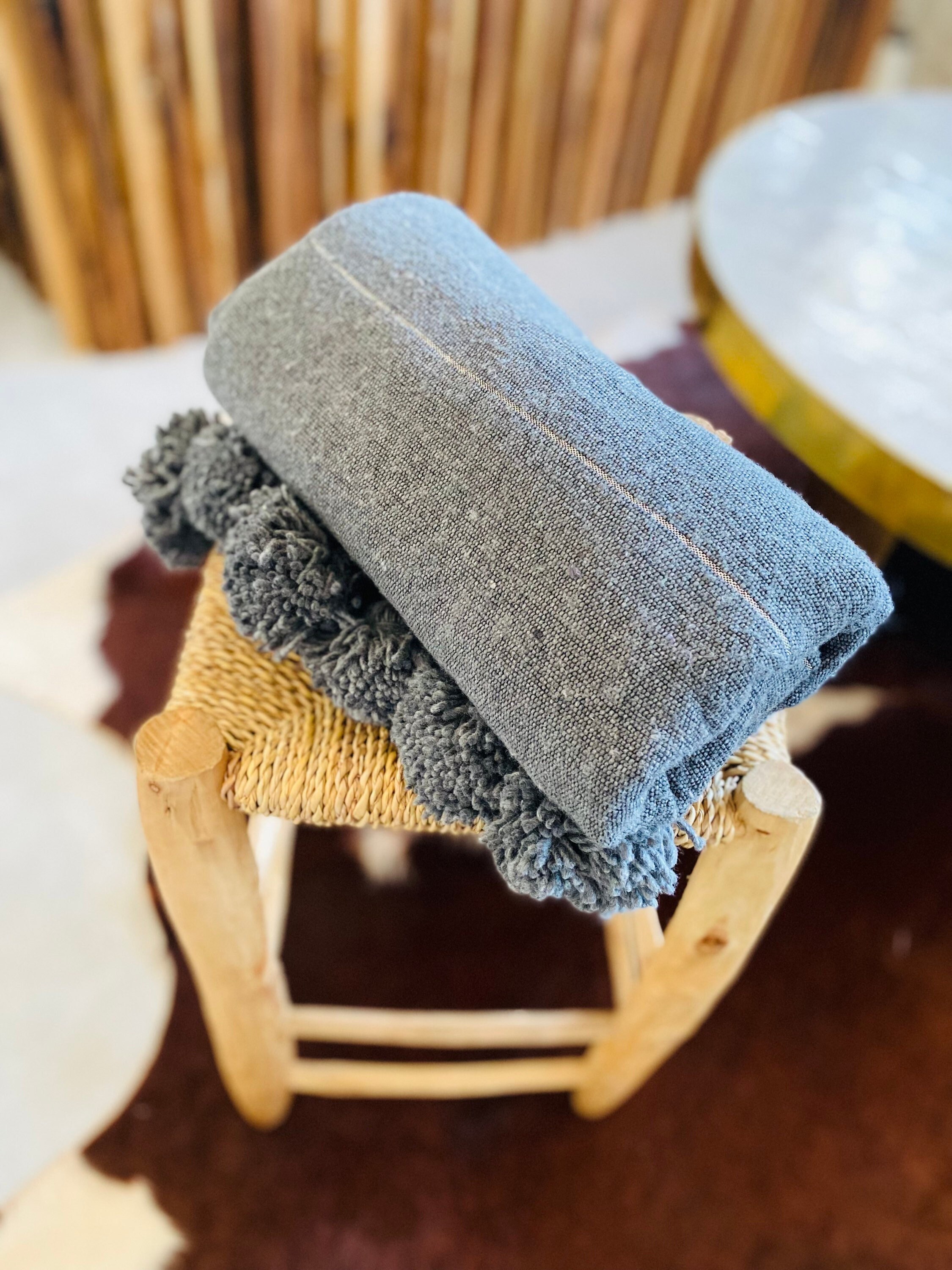 Plaid gris Foncé Et