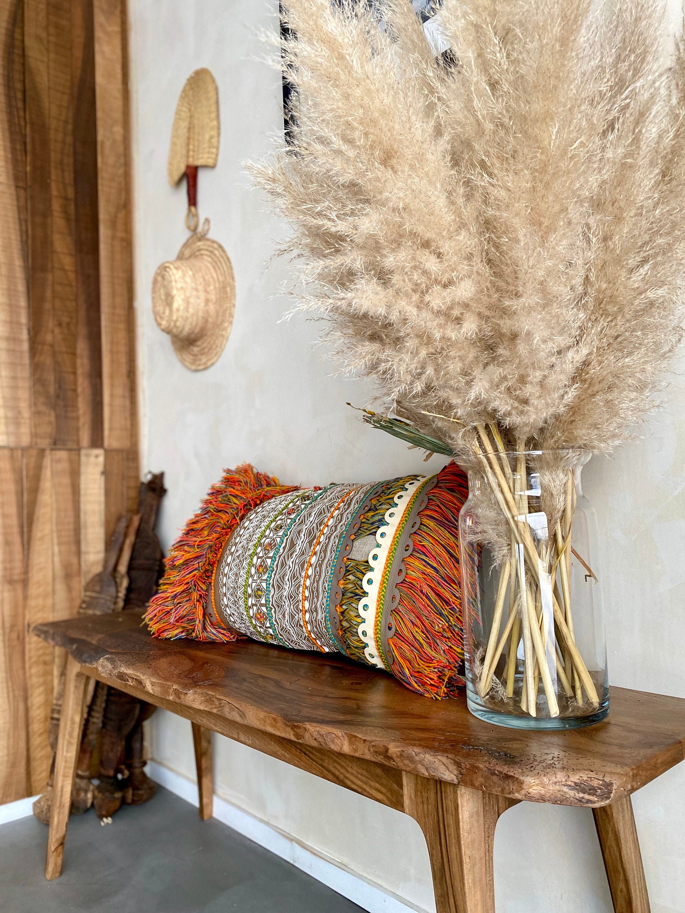 Coussins Multicolores et Multi-Matières Bohèmes