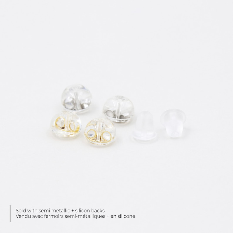 Petites puces opale, boucles d'oreilles 2mm, argent massif, bijou opale, puces minimalistes, boucles boho, micro puces, opale blanche image 9