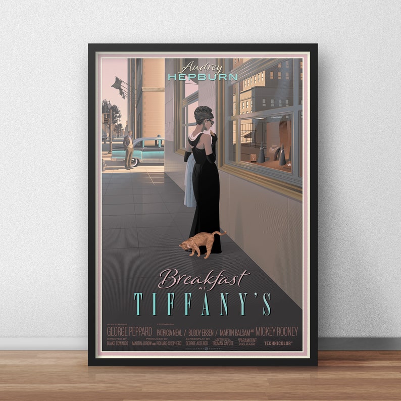 Breakfast at Tiffanys poster Tiffany poster
