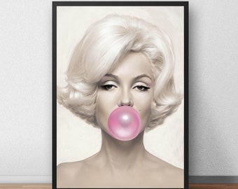 Marilyn Monroe , Fashion print, Vintage photography, Marilyn Monroe Poster, print, wall art, Hollywood Celebrity