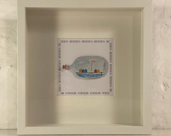 Nordsee Nachtlicht Mit Persönlichem Namen - Coole Deko Lampe Für Echte Nordsee-Fans