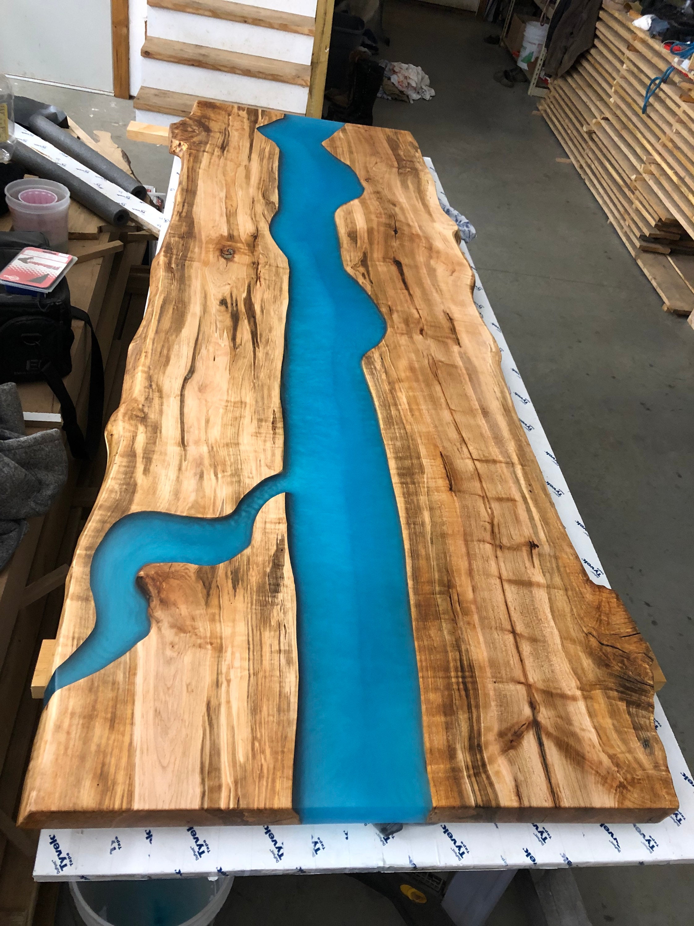 Epoxy River Bar tops Etsy