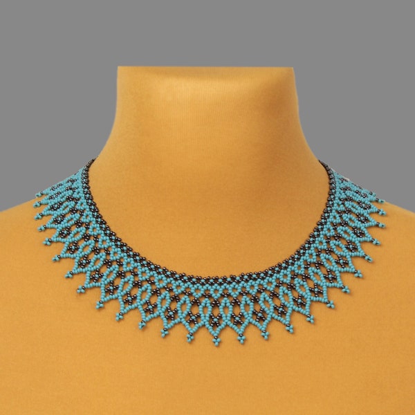 Collier collier de perles turquoises pour femme, cadeau collier élégant pour soeur, collier minimaliste cadeau d'anniversaire 21 pour elle