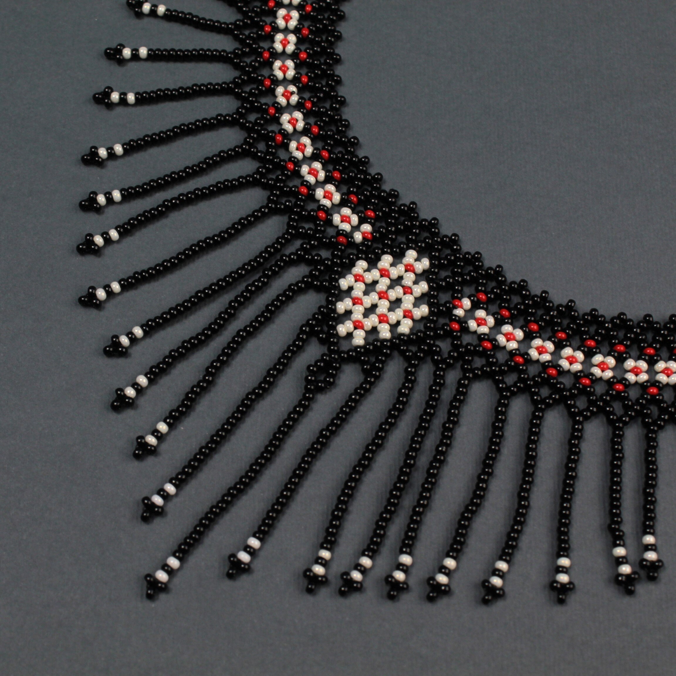 Fringe Bead Necklace, Mothers Day Gift From Daughter, Dainty 