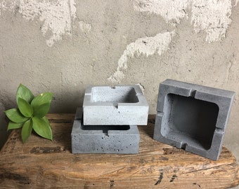 Luxury Concrete Ashtray | Handmade Ashtray | Smoking Accessory